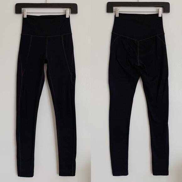 Black Girlfriend Collective High Waisted Compressive Full Length Leggings XS - Picture 11 of 11